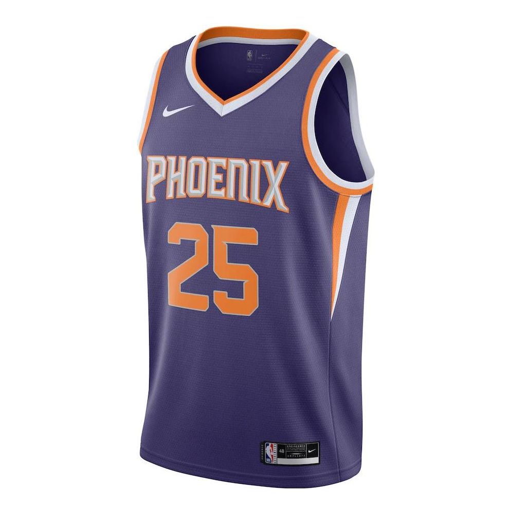 Nike x NBA Phoenix Suns 20-21 Jerseys 'Mikal Bridges 25' CW3679-577