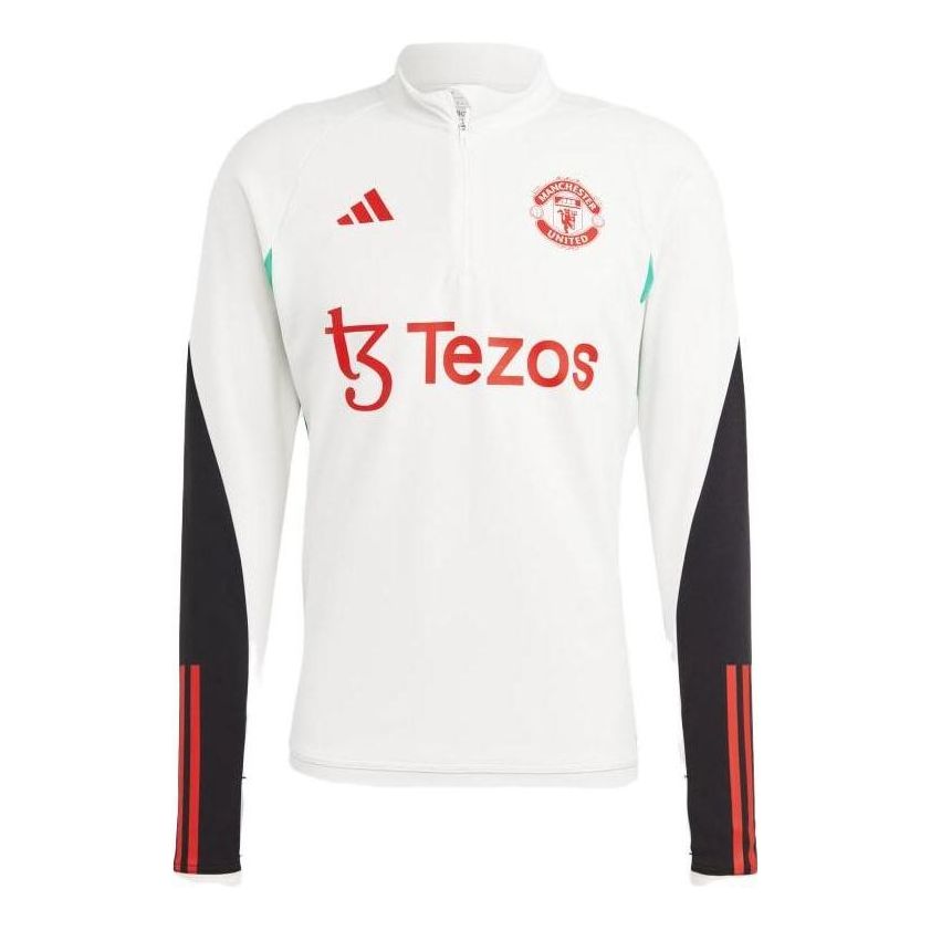 adidas Manchester United Tiro 23 Training Top 'White Red' IA7292