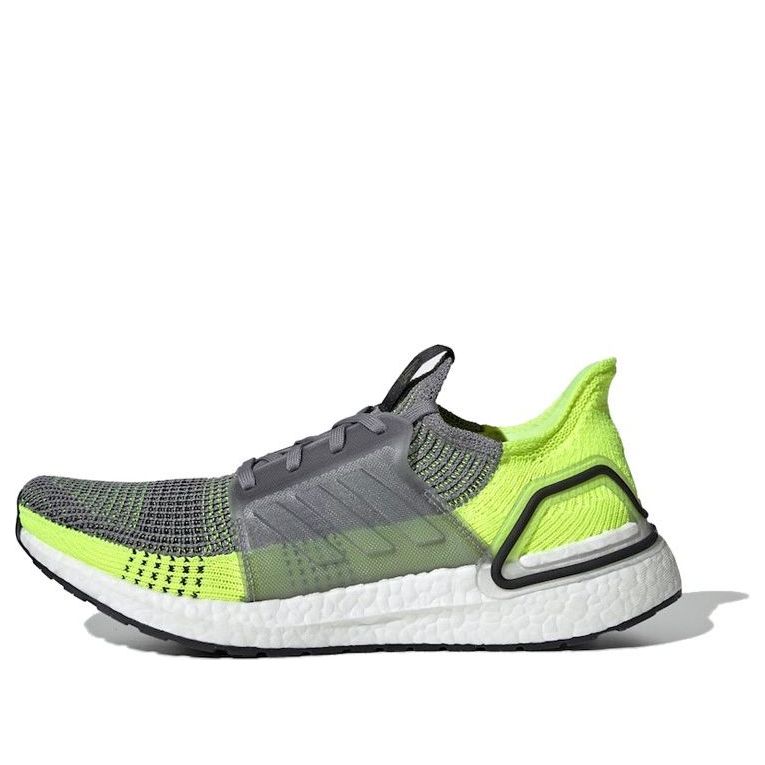 adidas UltraBoost 19 'Grey Yellow' EF1343
