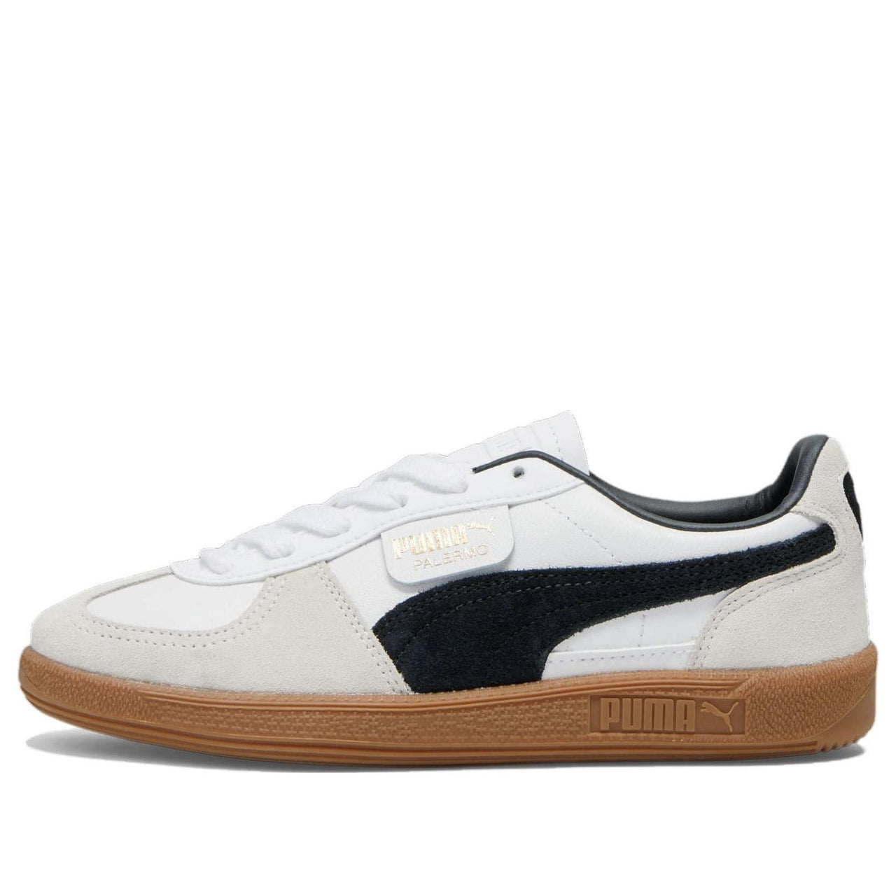 (WMNS) PUMA Palermo 'White Vapor Grey Gum' 397647-01