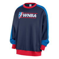 Nike WNBA 30th Fleece Crew 'Midnight Navy Action Red Light Photo Blue White' IF4410-410