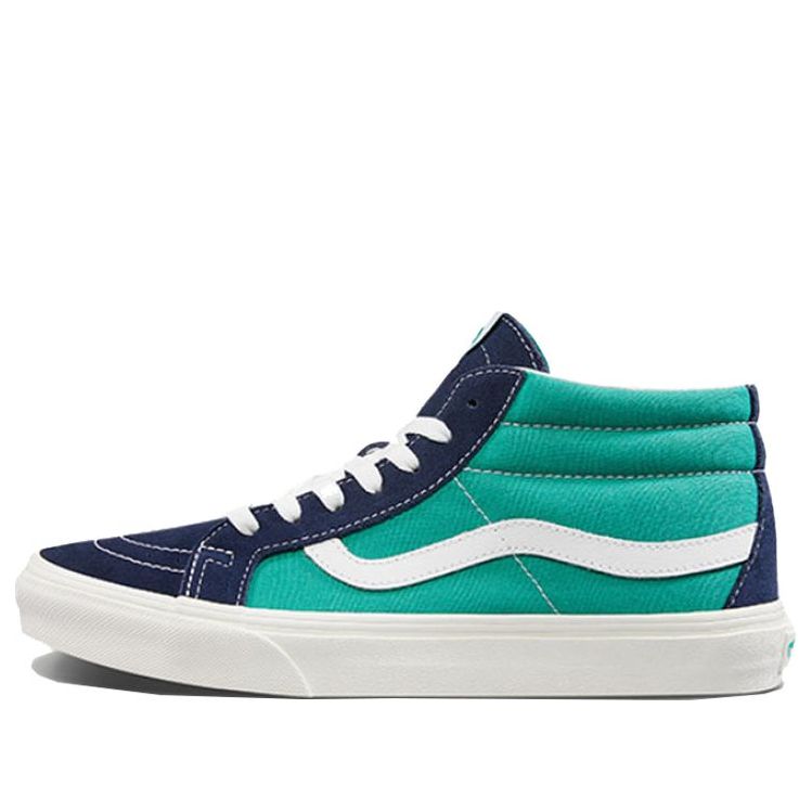 Vans SK8-Mid Reissue Black-Green 'Blue Green' VN0A391FTET