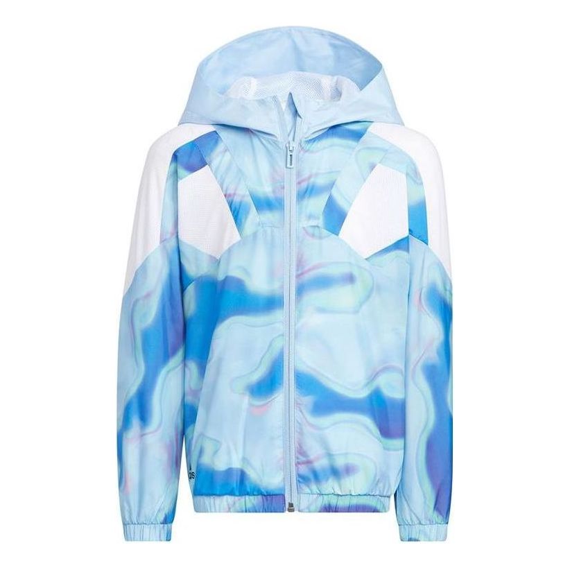 (PS) adidas LK Ultlgt Wbkr Jackets 'Blue White' HL8550