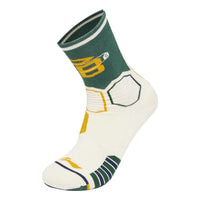 Li-Ning BadFive Mid Cut Sock 'Green Yellow' AWLT053-11