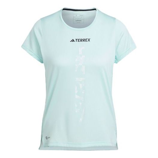 (WMNS) adidas Terrex Agravic Trail Running Tee 'Light Aqua' HZ6260
