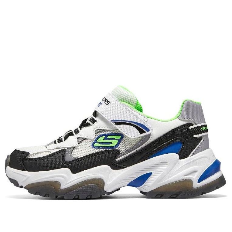 (GS) Skechers Stamina V2 'White Black Green' 405244L-WBLM