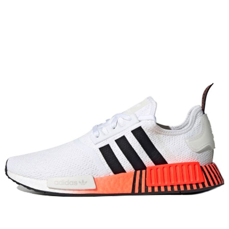 adidas NMD_R1 'Glitch - White Solar Red' FV3648