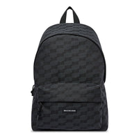 Balenciaga BB Monogram Signature Medium Backpack 'Black' 713044210HH1061