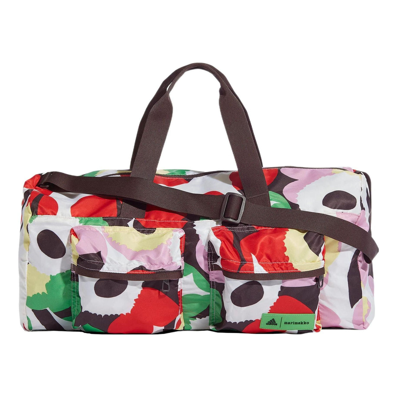 (WMNS) adidas x Marimekko Allover Print Sports Duffel Bag 'Multi-Color' HA5671