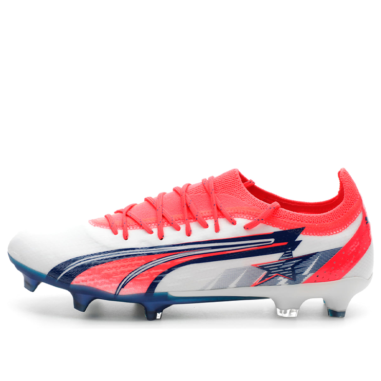 PUMA Ultra Ultimate FG AG x Christian Pulisic 'White Blazing Blue' 107320-01