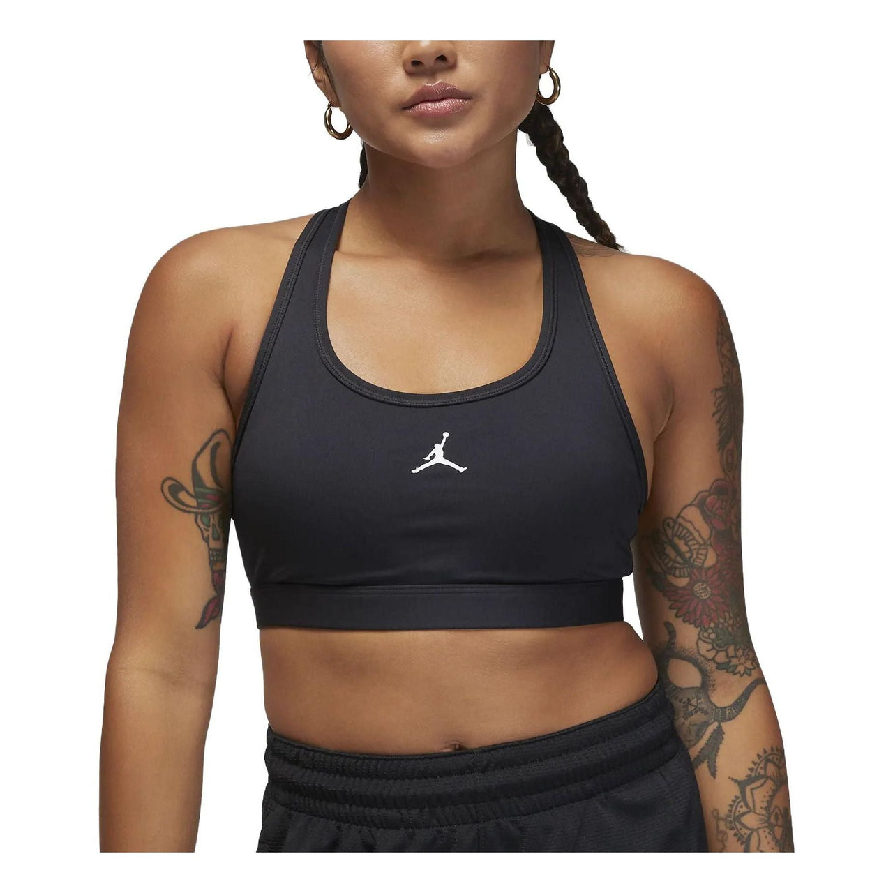 (WMNS) Air Jordan Sport Medium-Support Padded Jumpman Bra 'Black' FB6873-010