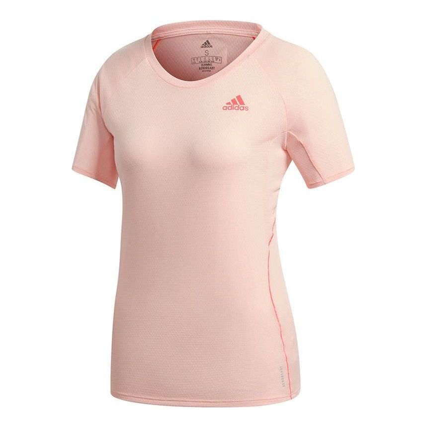 (WMNS) adidas Own The Run T-Shirt 'Pink' FT6451