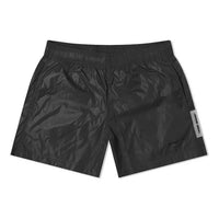 Off-White Logo Rubber Street Shorts Black OMFA003S20A230211001