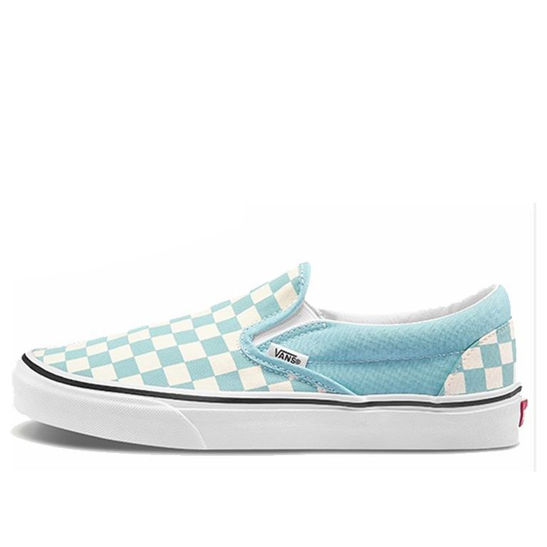 Vans Classic Slip-On 'Aqua Haze Checkerboard' VN0A38F7VLU