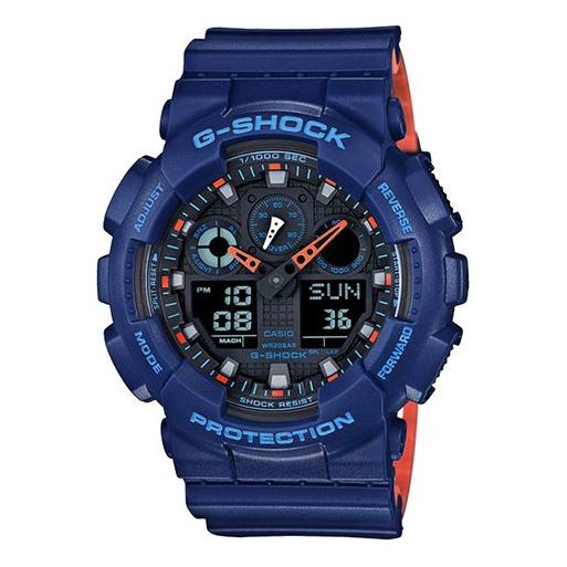 CASIO G-Shock Analog-Digital 'Blue' GA-100L-2A