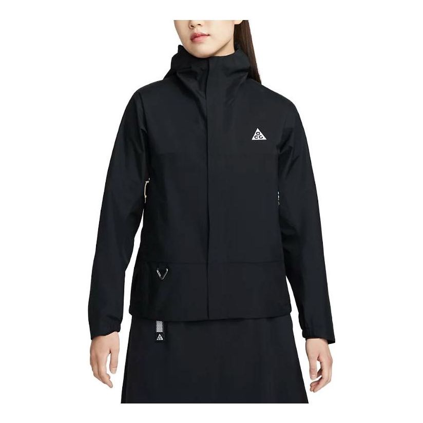 (WMNS) Nike ACG Storm-FIT Cascade Rains Full-Zip Jacket 'Black' DV9523-010
