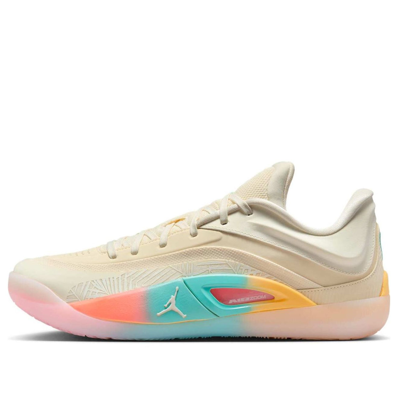 Air Jordan Zion 4 PF 'Coconut Mile Aurora Green Mango Citron' FD0591-102
