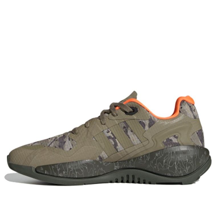 adidas ZX Alkyne Shoes 'Green Gray Orange' GZ8914