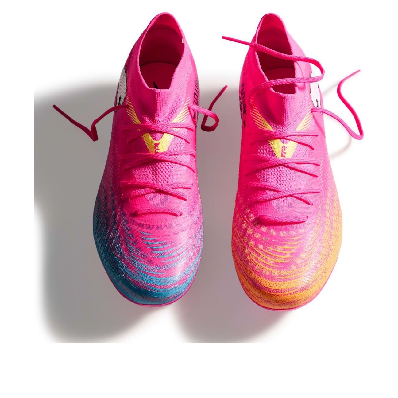 (WMNS) PUMA Future 9 Match Fusion FG/AG 'Poison Pink Sun Stream' 108718-05
