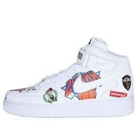 Nike x Supreme NBA x Air Force 1 Mid 07 'White' AQ8017-100