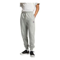 Converse Go-To All Star Patch Standard-Fit Fleece Sweatpants 'Grey' 10025420-A03