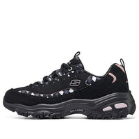 (WMNS) Skechers Sport D'Lites Fancy Leopard 10 'Black Pink' 896271-BKMT