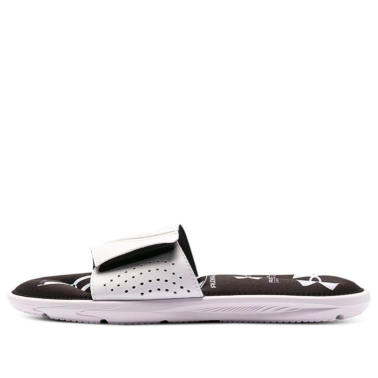 Under Armour Ignite 6 Graphic Strap Slide 'White' 3024451-101