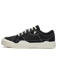 (WMNS) FILA FUSION Street Sports Shoes 'Black White' T12W232311FBA