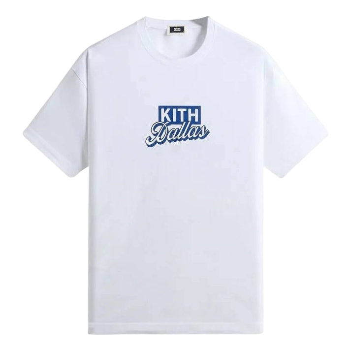 KITH Dallas Classic Logo T-Shirt 'White' KHMG030071-101