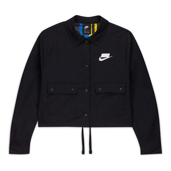 (WMNS) Nike Sportswear Jacket Black CV9032-010