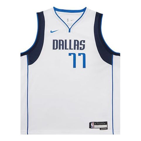 (PS) Nike NBA Dallas Luka Doncic Jerseys 'White' 3Z2B7BZ1P-MAVDL
