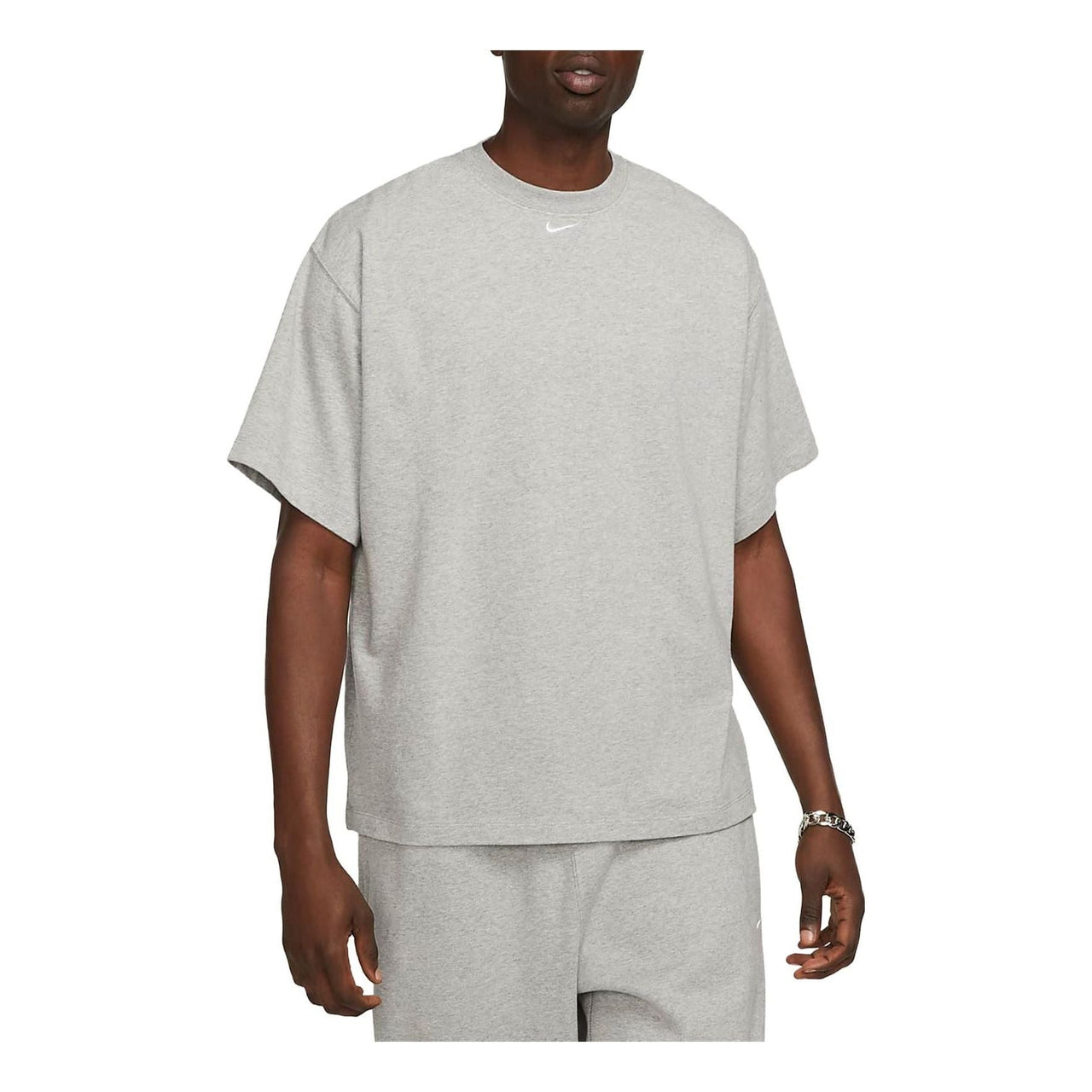 Nike Solo Swoosh T-Shirt 'Grey' FB7866-063