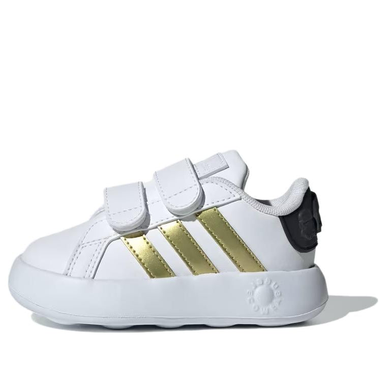 (TD) adidas x Star Wars Grand Court CF 'White Gold Metallic' IH8036
