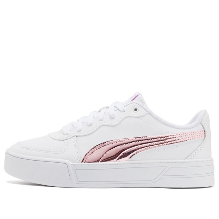 (WMNS) PUMA Skye Iri 'White Pink' 385004-01