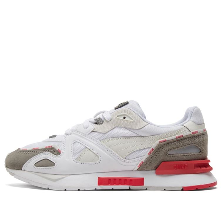 PUMA Unisex Mirage Mox Running Shoes Grey/Red 381014-04