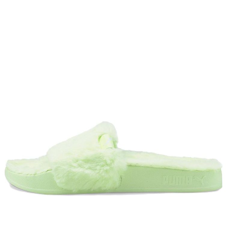 (WMNS) PUMA Leadcat 20 YLM Sports Slippers Green 385803-03