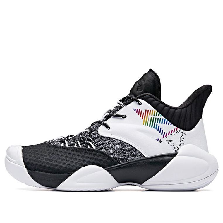 ANTA Mid Top 'Black White Grey' 11931605-4