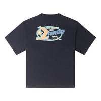 Converse Retro Sail Boat Graphic T-shirt 'Black' 10025441-A01