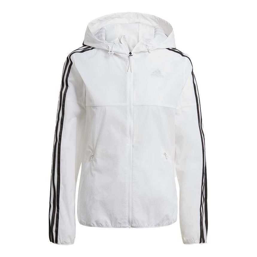 (WMNS) adidas Windbreaker Jacket 'White' GQ0564