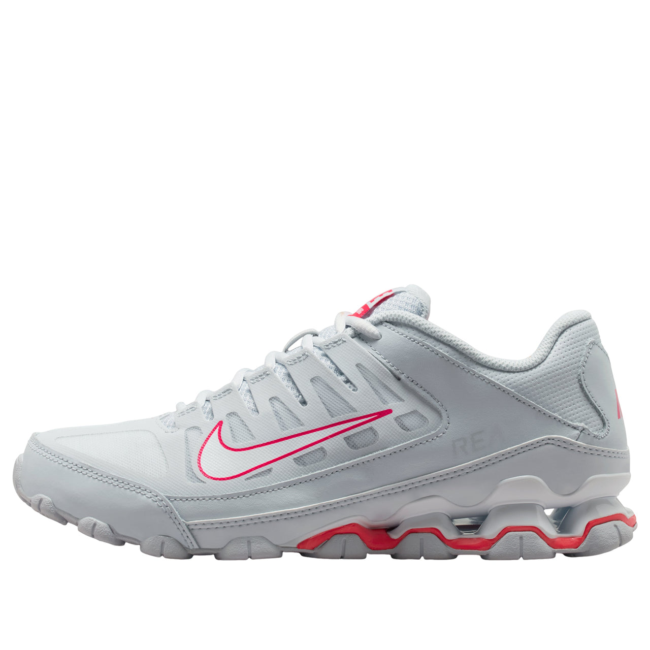 (WMNS) Nike Reax 8 TR 'Pure Platinum Red Orbit' IO2400-001