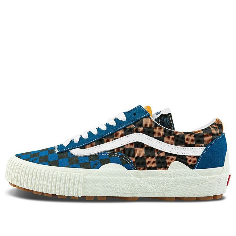 Vans Cap Mash Low LX '2-Tone Checkerboard - Mykonos Blue Apricot' VN0A4UUS2P0