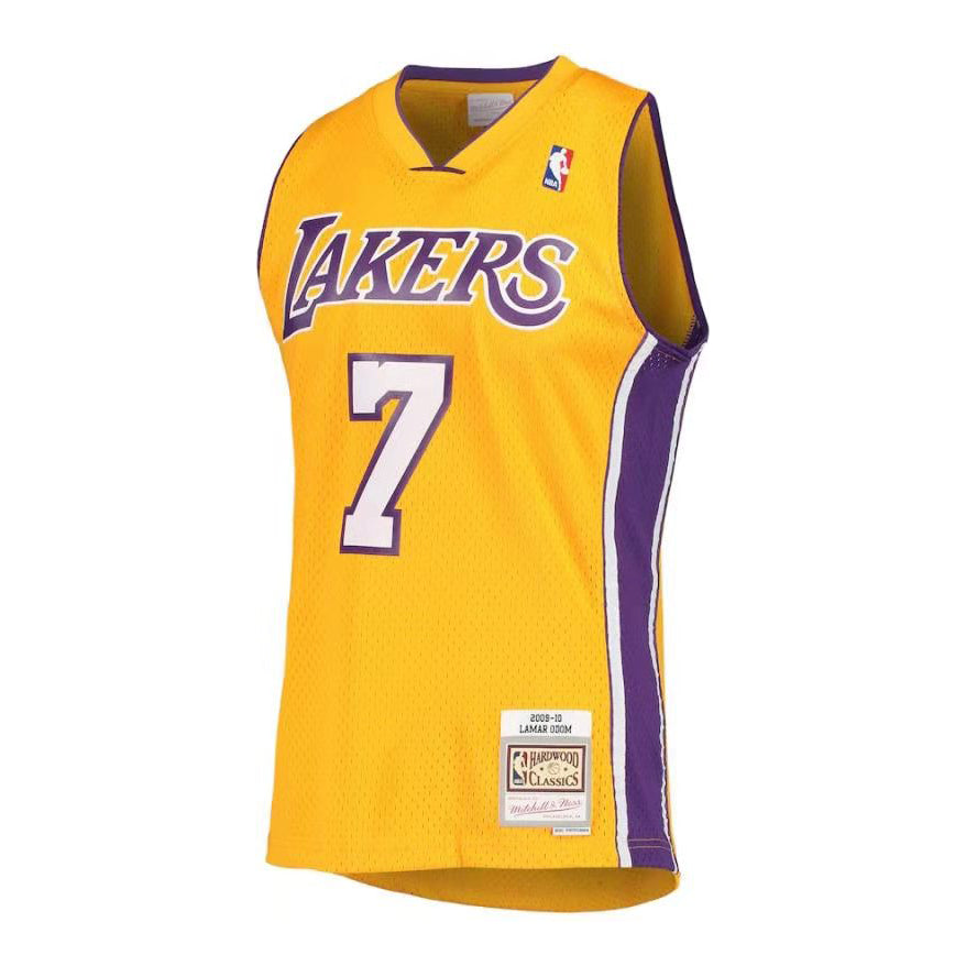 Mitchell & Ness NBA SW 7 SMJYGS20047-LALGOLD09LOM