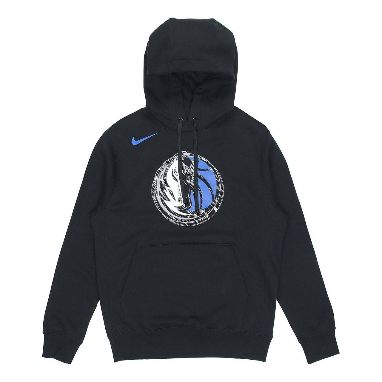 Nike NBA Player Dallas Mavericks Casual Sports hooded Pullover Long Sleeves Black DN4986-010