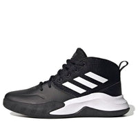 (WMNS) adidas OwnTheGame K Wide J Black FV9451