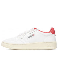 (WMNS) Autry Medalist Leather Low 'Sport White Red' AULW-SP01