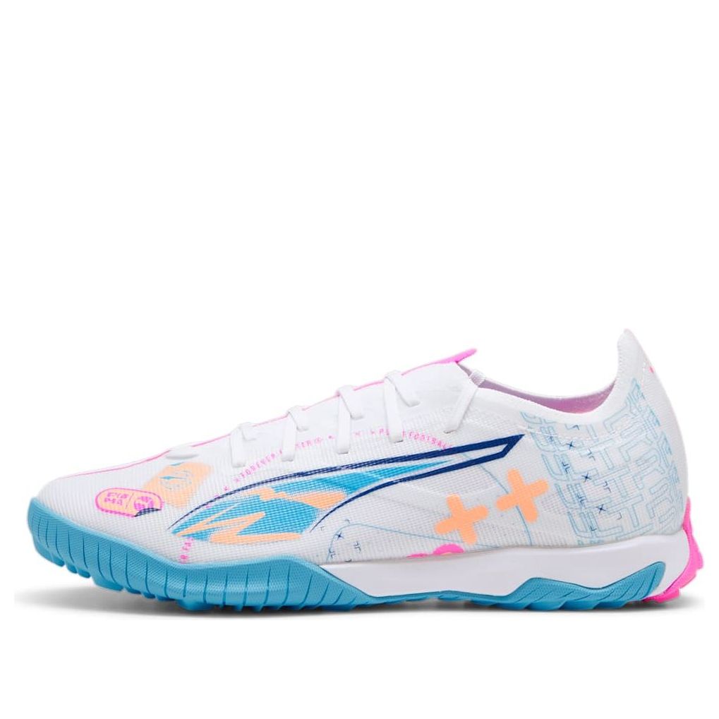 PUMA Ultra 5 Match Volume Up TT 'White Luminous Blue Pink' 108091-01