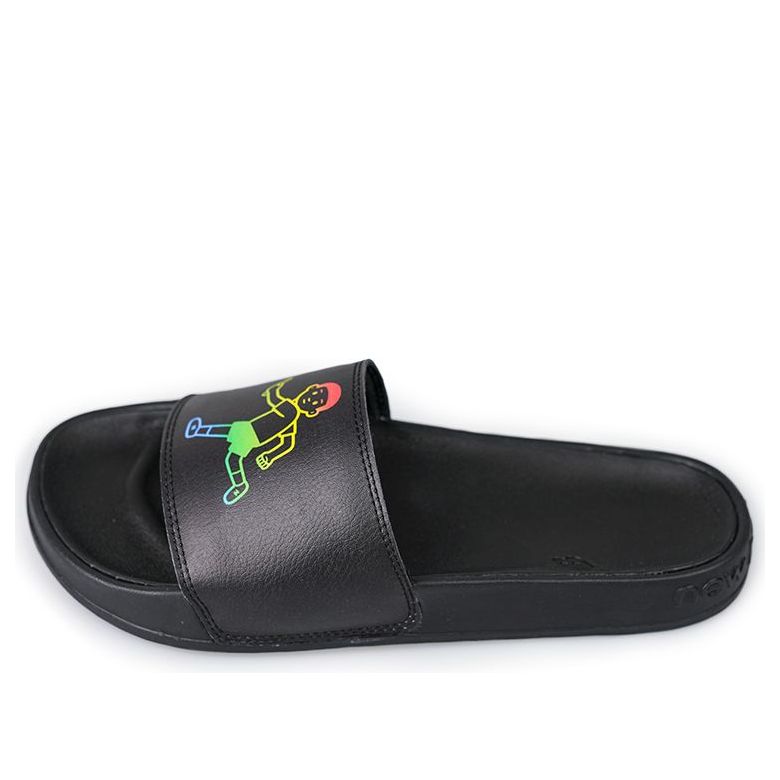 New Balance x Noritake Black Slippers SMF200NB