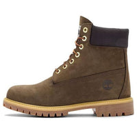 Timberland Premium 6 Inch Waterproof Boots 'Dark Brown Nubuck' A5TJ5