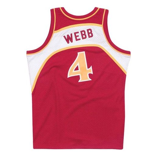 Mitchell & Ness NBA Swingman Jersey 'Atlanta Hawks - Spud Webb 1986-87' SMJYGS18136-AHASCARSWE86