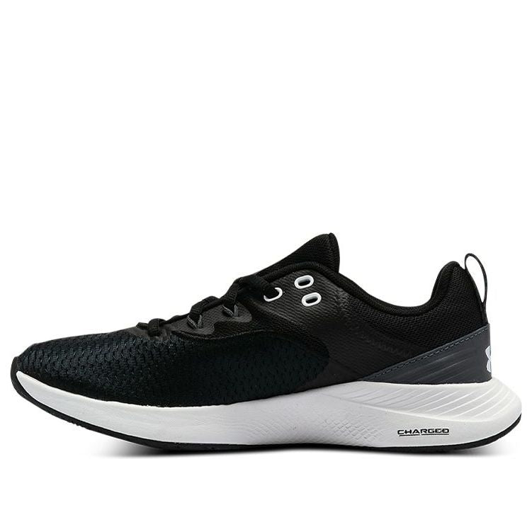 (WMNS) Under Armour Charged Breathe TR 3 Sports Shoes Black 3023705-001